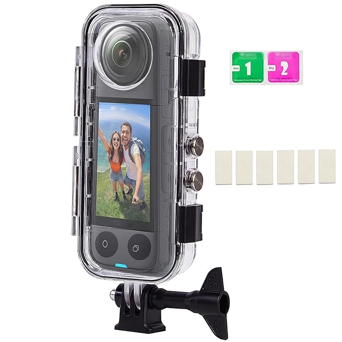 Insta360 X4 Waterproof Protective Case – 40M Underwater Housing
