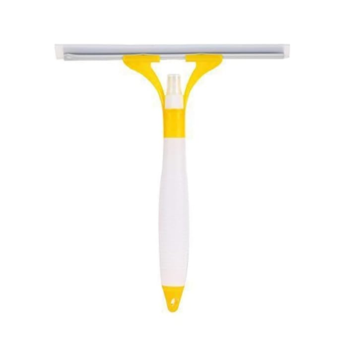 2-in-1 Spray &amp; Wipe Glass Cleaning Squeegee – Streak-Free Shine in Seconds